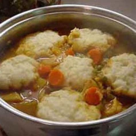 Fluffy Dumplings Recipe Fluffy Dumpling Recipe Recipes Stew Recipes