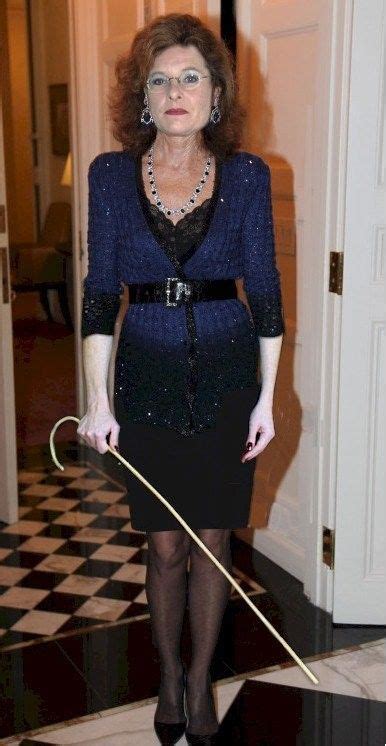 Strict Christian Lady With Cane 30C