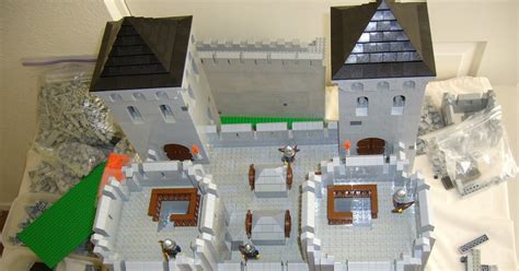 Lego Castles Modular Castle Section Gatehouse Aerial View