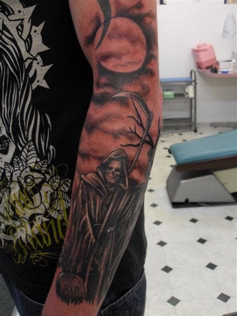 194 Powerful Grim Reaper Tattoos Creativefan