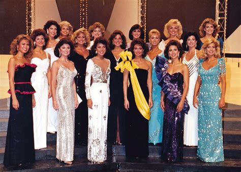 miss america contestants in evening gown in 1985 miss america miss america contestants style