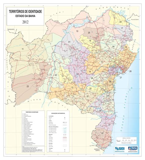 Mapas Do Estado Da Bahia