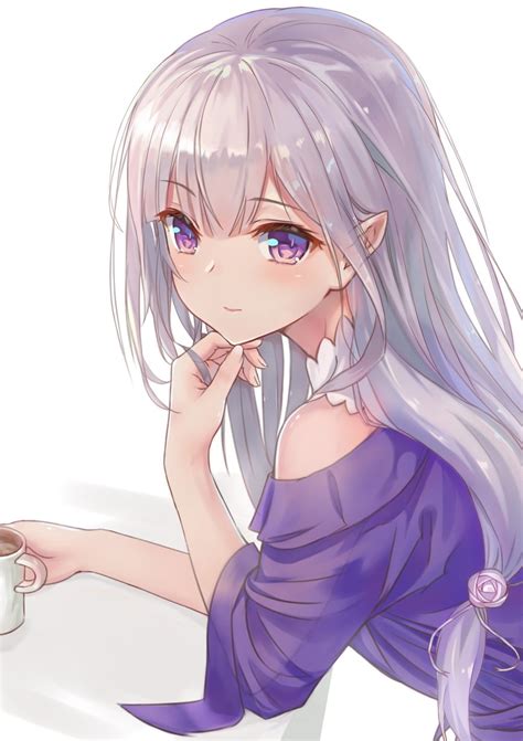 Purple Anime Girl Wallpapers Top Những Hình Ảnh Đẹp