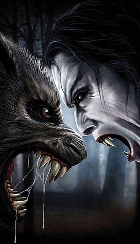 Pin By Devin Upshaw On Goth Werewolf Vs Vampire Werewolf Art
