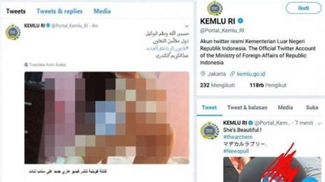 Indonesian Foreign Ministrys Twitter Account Posts 2