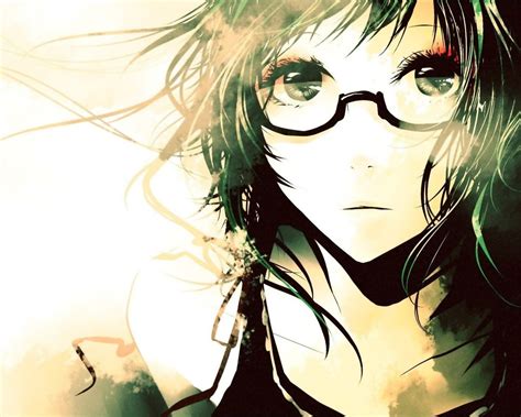 100 Wallpaper Anime Girl Glasses