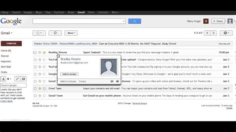 Find Message Headers In Gmail Youtube