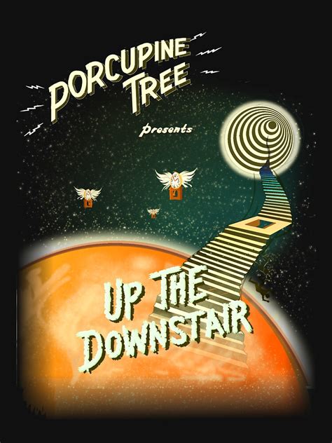 Porcupine Tree Up The Downstair Retro T Shirt By Sputnik87