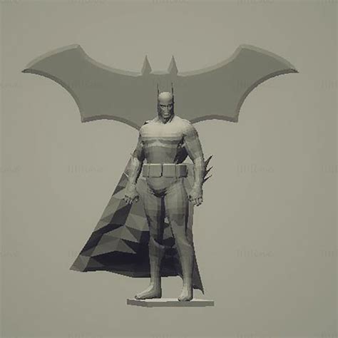 Batman 3D Model Ready To Print STL