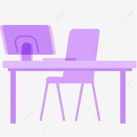 Desk Office Chair Business Office Cartoon Office, Office ... Who has purple hair, wearing ancient clothes, lovely and beautiful cartoon beauty picture.