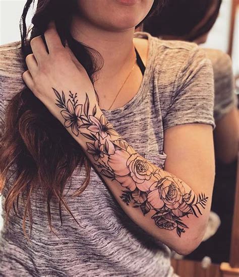 Update More Than 72 Flower Forearm Tattoos Best In Cdgdbentre