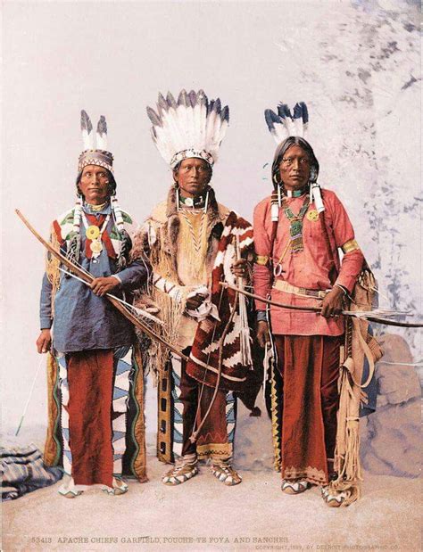3 Jicarillo Apache Chiefs Apache Indian Native American Indians American Indian Art