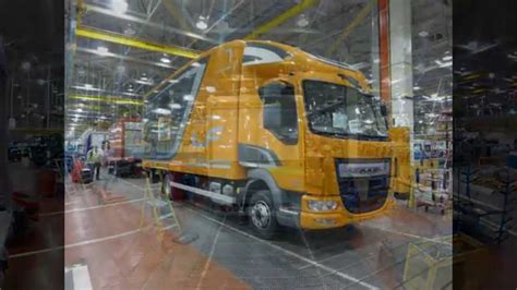Daf Trucks Uk Leyland Factory Time Lapse Paccar Body Build