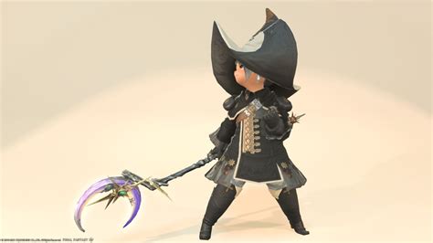 Black Mage Af2 Weapon And Anima Weapon Aw First Stage Glowing Crescent