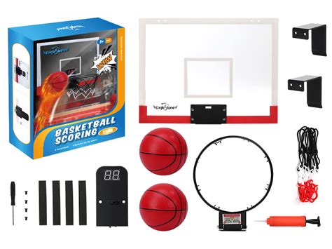 Eaglestone Indoor Mini Basketball Hoop Set For Kids With Electronic