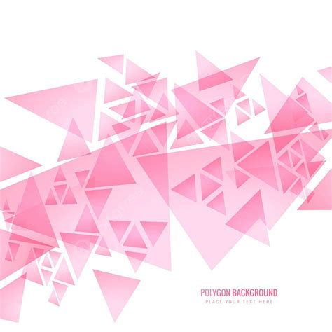 Modern Pink Polygonal Background Abstract Background Backdrop Png
