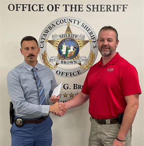 Employee Of The Month November 2022 Catawba County Sheriffs Office