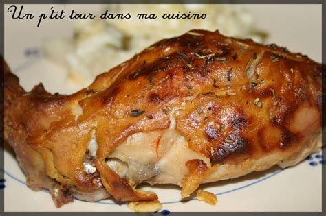 Ptit lapin à la moutarde au four