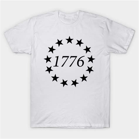 1776 Stars 1776 Declaration Of Independence Us Fla T Shirt Teepublic