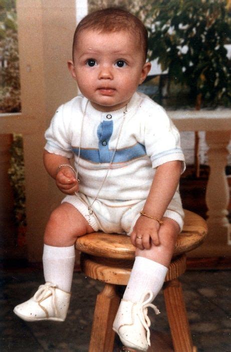 His first son, cristiano ronaldo jr, 11, is currently starring for juventus' youth squads and is already impressing with his goal return. Cristiano Ronaldo as a baby. Awww so cute | Ronaldo ...