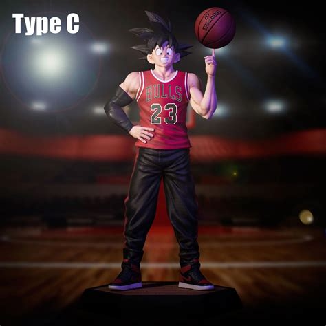 Bandai Anime Dragon Ball Z Son Goku Buu Kakarotto Basketball Figurine