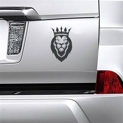 Crowned Lion Sticker