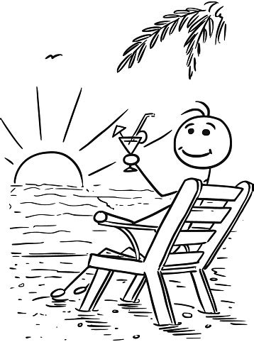 We did not find results for: Cartoon Vector Stick Man Relaxing Sitting On The Beach ...