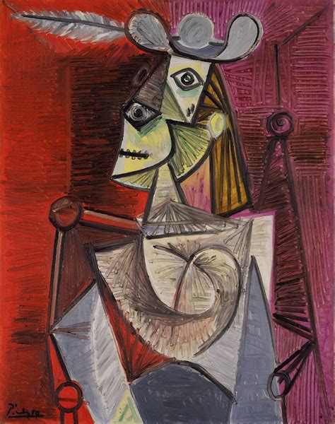 April 1973), war ein spanischer maler, grafiker und bildhauer des 20. Woman in an Armchair by Pablo Picasso | Obelisk Art History