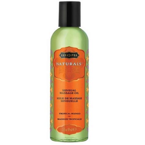 Kamasutra Gleit And Massageöl Kamasutra Natural Massage Oil Tropical