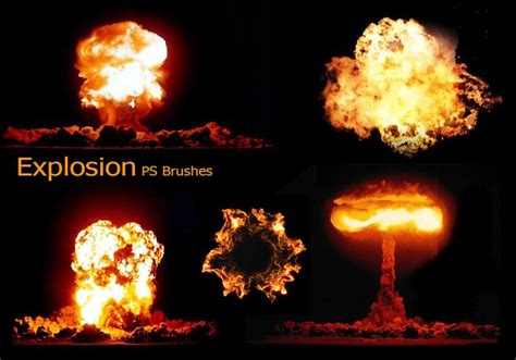 Explosion Brushes Photoshop
