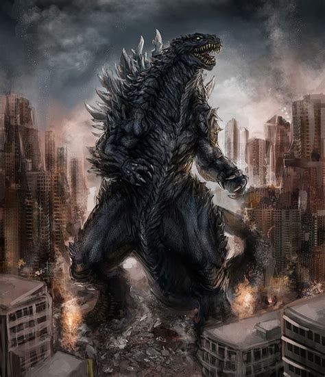 Awesome Collection Of Godzilla Fan Art Godzilla Godzilla 2014