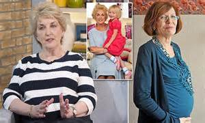 Britain S Oldest Mother Sue Tollefsen Says Annegret Raunigk Is Selfish Daily Mail Online