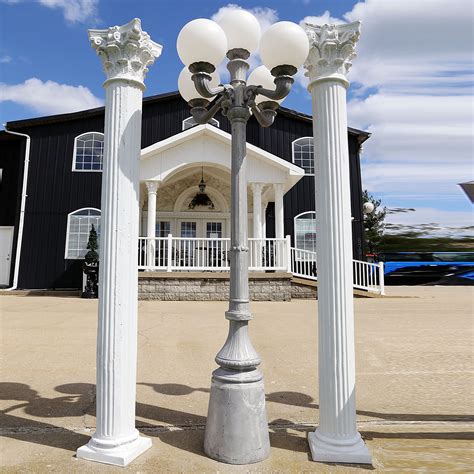 Classical columns with the fluted option turned on. Vergil's: Fluted Outdoor Columns - Rita's Furniture ...