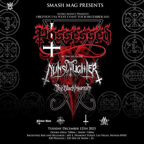 Buy Tickets To Possessed Nunslaughter The Black Moriah In Las Vegas On