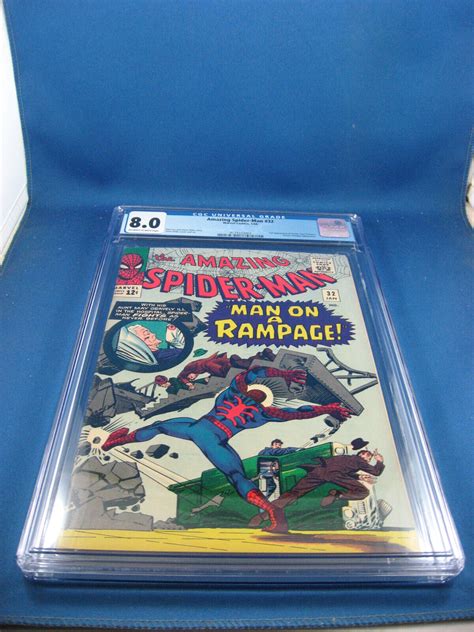Amazing Spiderman 32 Cgc 80 Dr Octopus 1966 Marvel Comic Books