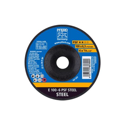Chairman at 4wd equipment, malaysia. PFRED Grinding Wheel Universal Line PSF STEELOX Depressed ...
