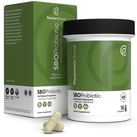 Buy Sbo Probiotics Billion Cfu Soil Based Probiotic Supplement Dr Approved Spore Forming