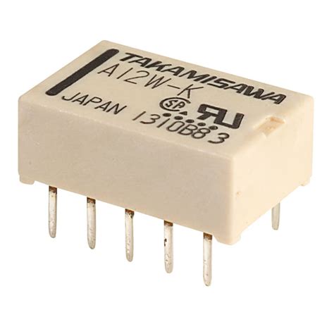 Takamisawa A12 Wk 12v Dpdt Micro Relay Rapid Online