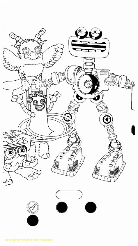 My Singing Monsters Printable Coloring Pages Free Printable Mammott My