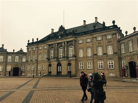 Amalienborg Palace And Museum Copenhagen Denmark The