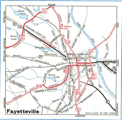 29 Map Of Fayetteville North Carolina Maps Online For You