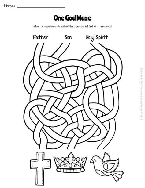 The Holy Trinity Worksheet And Activity Pack Made By Teachers