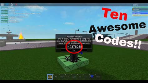 We will update this list frequently and add more codes. Ten Roblox music codes (READ DESC FOR ALL)! - YouTube