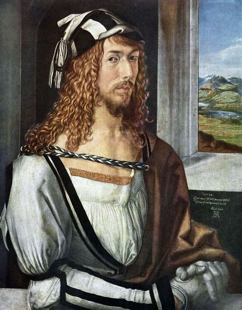 Autoritratto Con Guanti Wikipedia Portrait Albrecht Durer