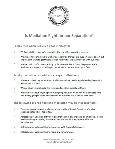 Bc Separation Checklists Prepare For Your Separation And Divorce