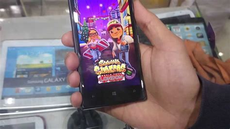 Subway Surfers And Temple Run 2 Gaming Preview On Nokia
