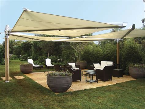 Tensile structures, shade sails, canopies, awnings. Outdoor inspiration - sun shade sail, large planters ...