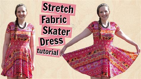 After that i will you show how to use that bodice block to make a skater dress pattern then how to sew the skater. DIY Skater Dress with Sleeves + Circle Skirt - How to Sew Stretch Knit Tutorial - YouTube