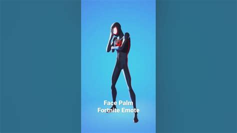 Fortnite Face Palm Emote Season 3 Shorts Fortnite Funny Emote