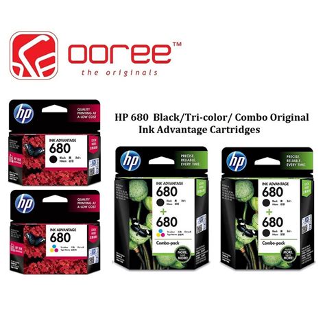 We specialize in providing ink cartridges for any hp our high print quality and low prices are backed up with a 1 year money back guarantee and over 99% customer satisfaction rate! ORIGINAL HP 680 BLACK, COLOUR, TWIN PACK (BKX2),COMBO ...